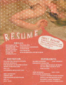 Resume via Hongkiat.com